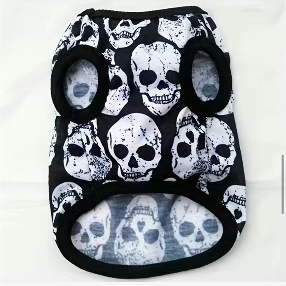 NWT Skull Graphic Tanktop for Pets - Picture 5 of 5